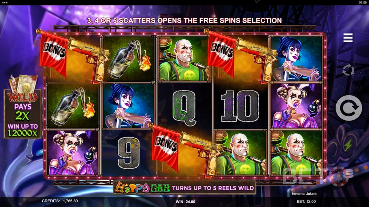 BETO Slots tarafından Immortal Jokers İncelemesi