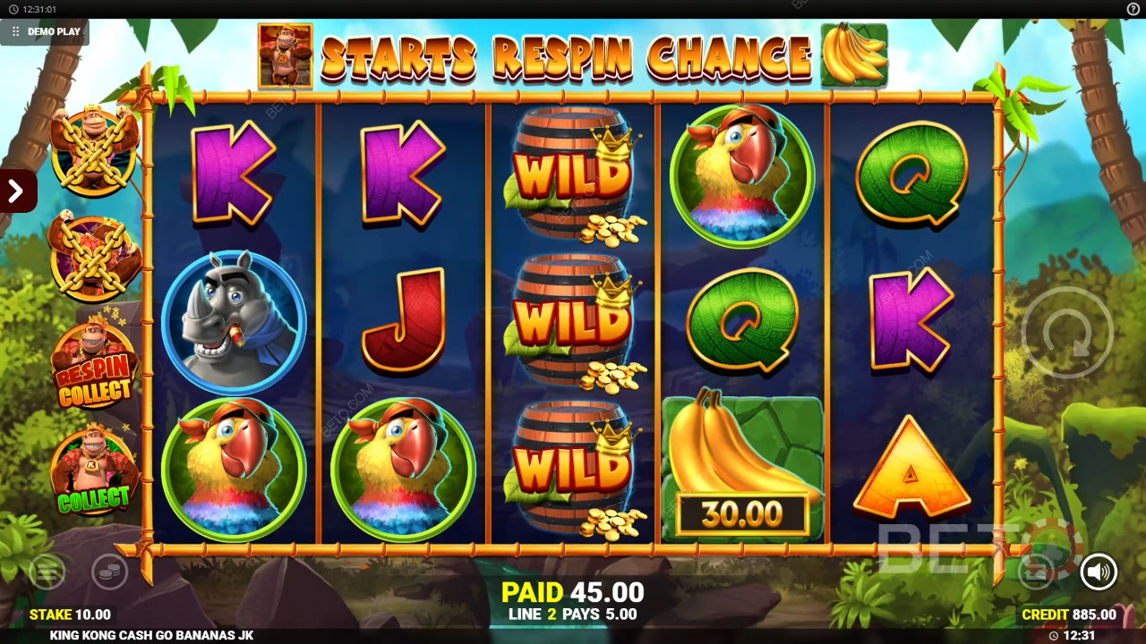 King Kong Cash Go Bananas