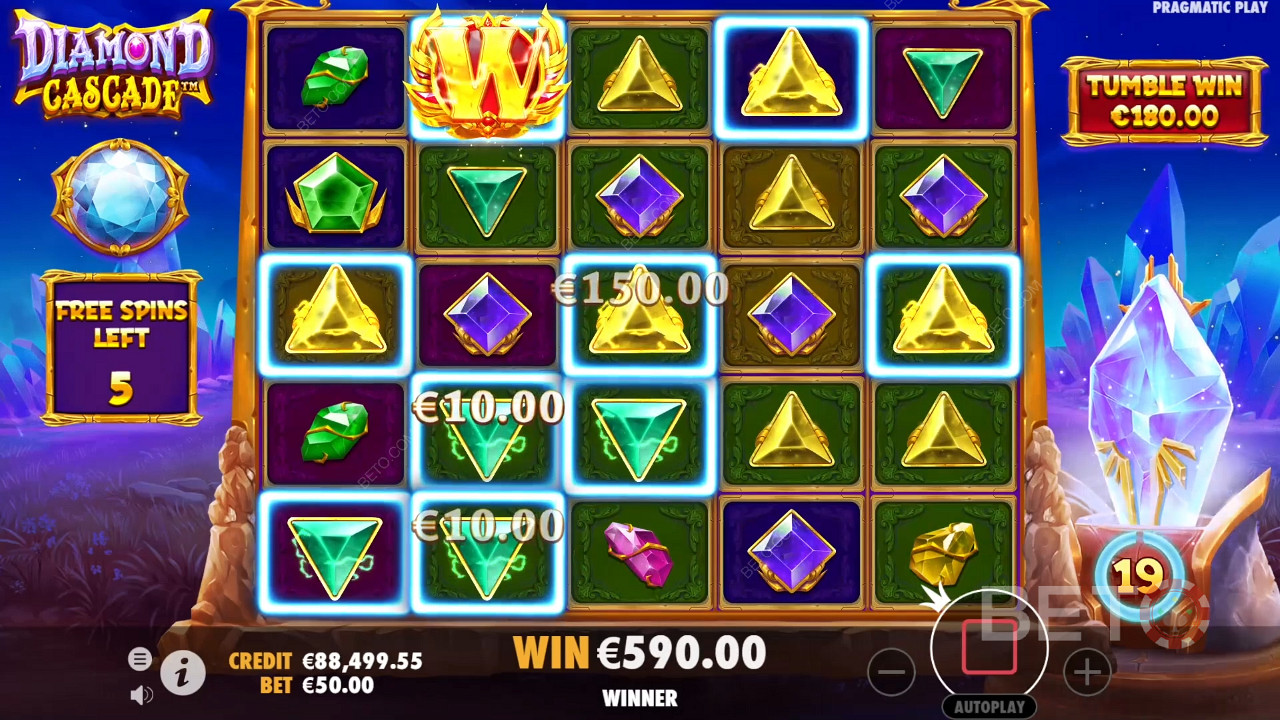 Diamond Cascade (Pragmatic Play)  Ücretsiz Oyna