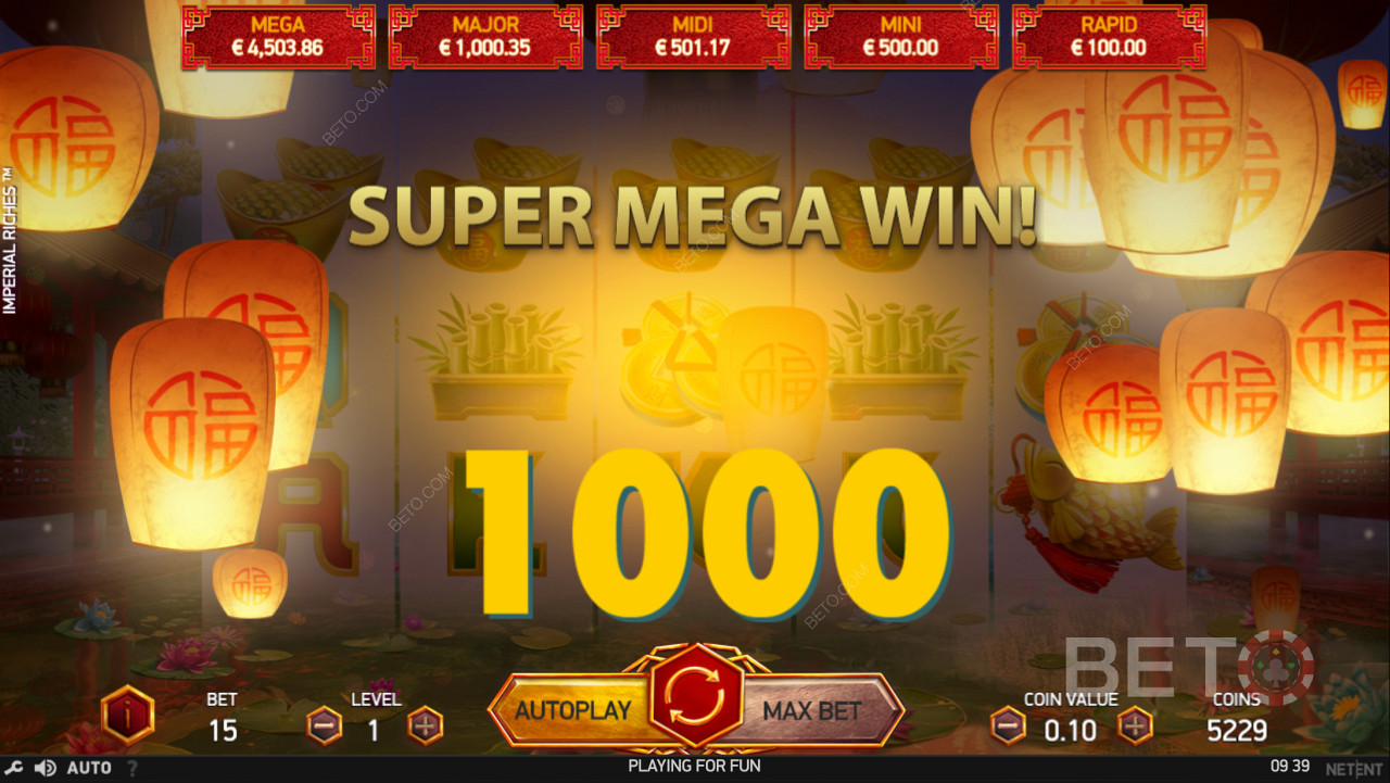 Süper Mega Kazanç Elde Etmek Imperial Riches
