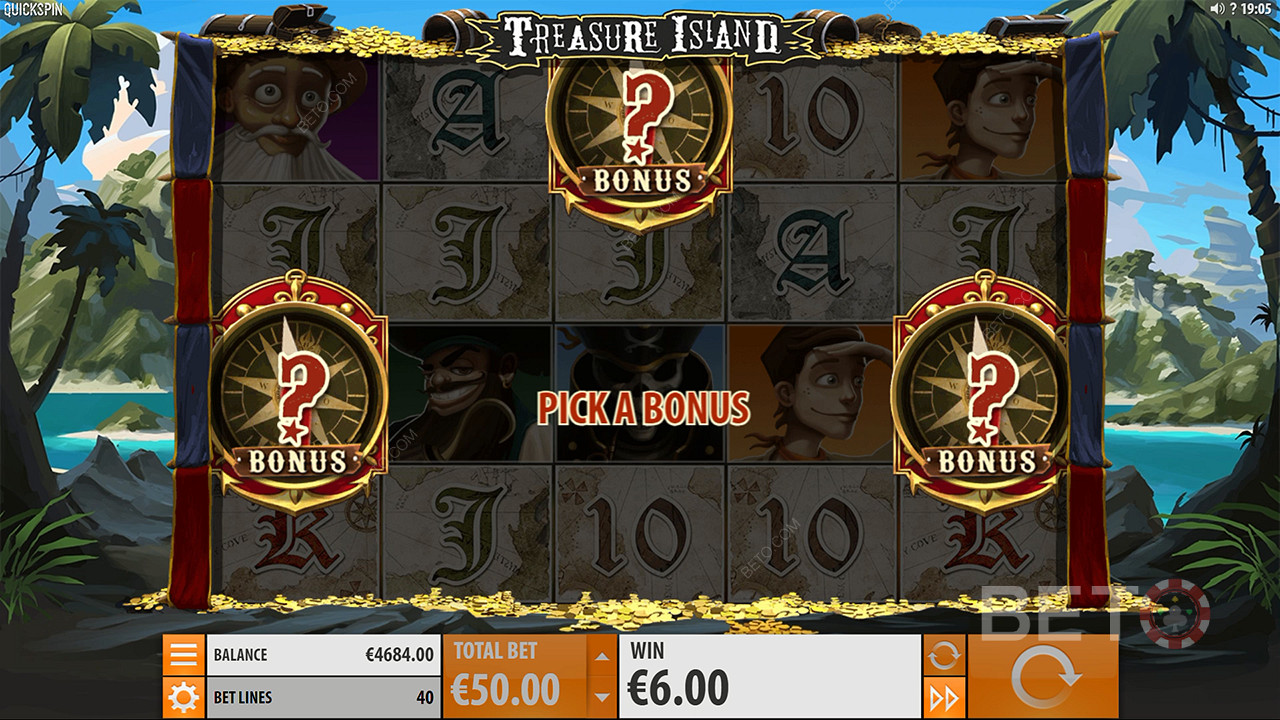 Treasure Island (Quickspin)  Ücretsiz Oyna
