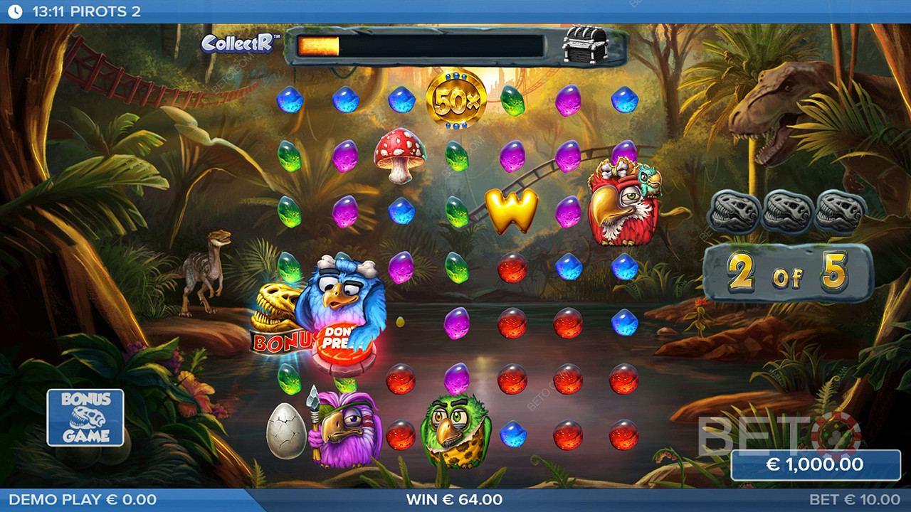 Pirots 2 BETO Slots tarafından değerlendirildi