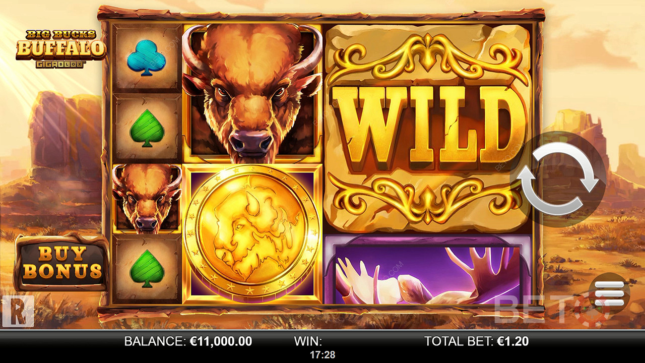 Big Bucks Buffalo Gigablox Ücretsiz Oyna