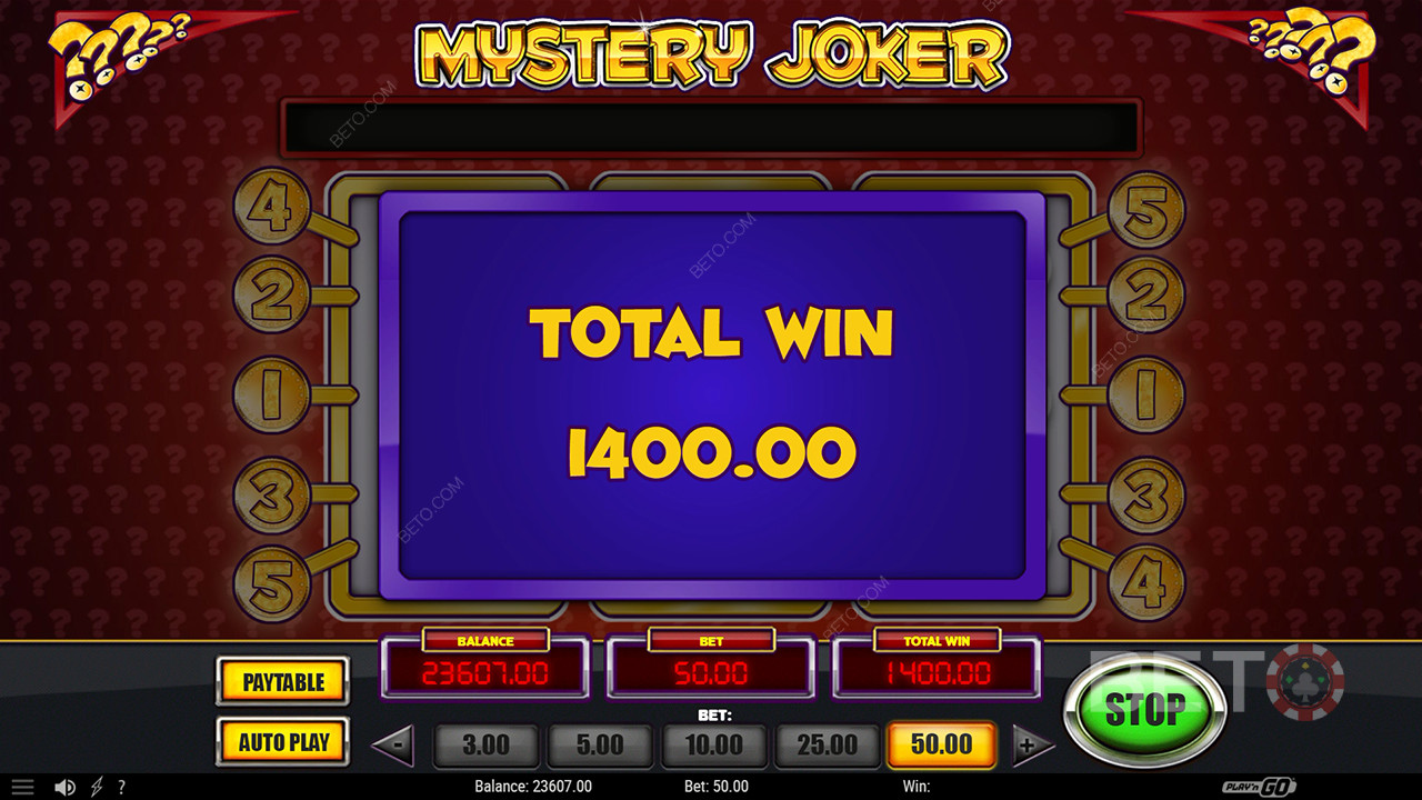 Mystery Joker Video Slotunda bahsinizin 6,020 katını kazanın!