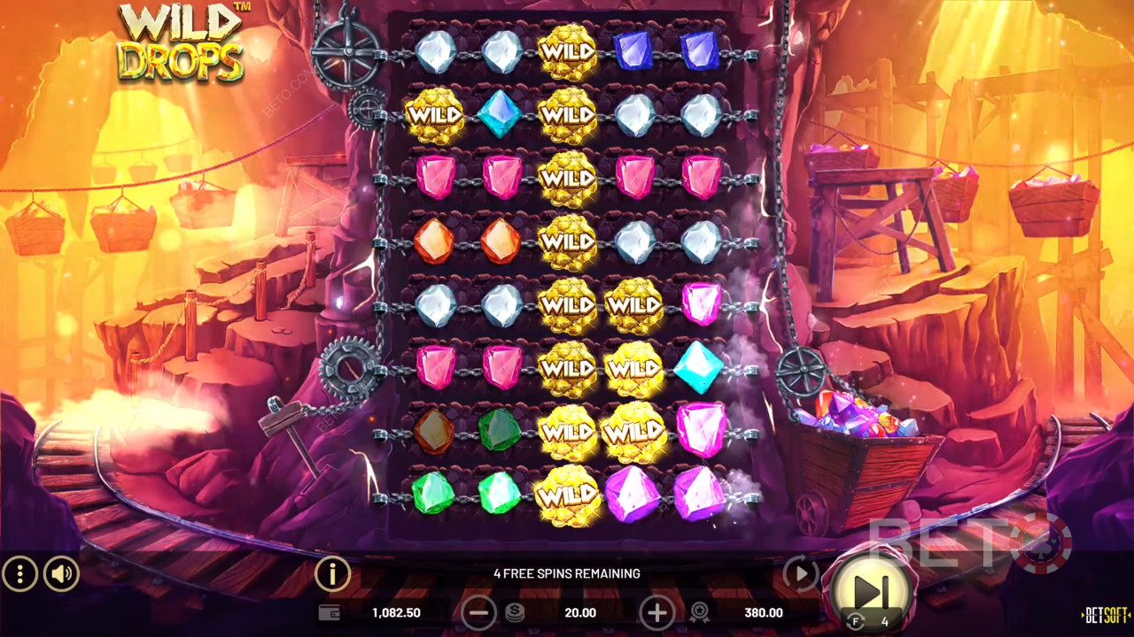 BETO Slots tarafından Wild Drops İncelemesi