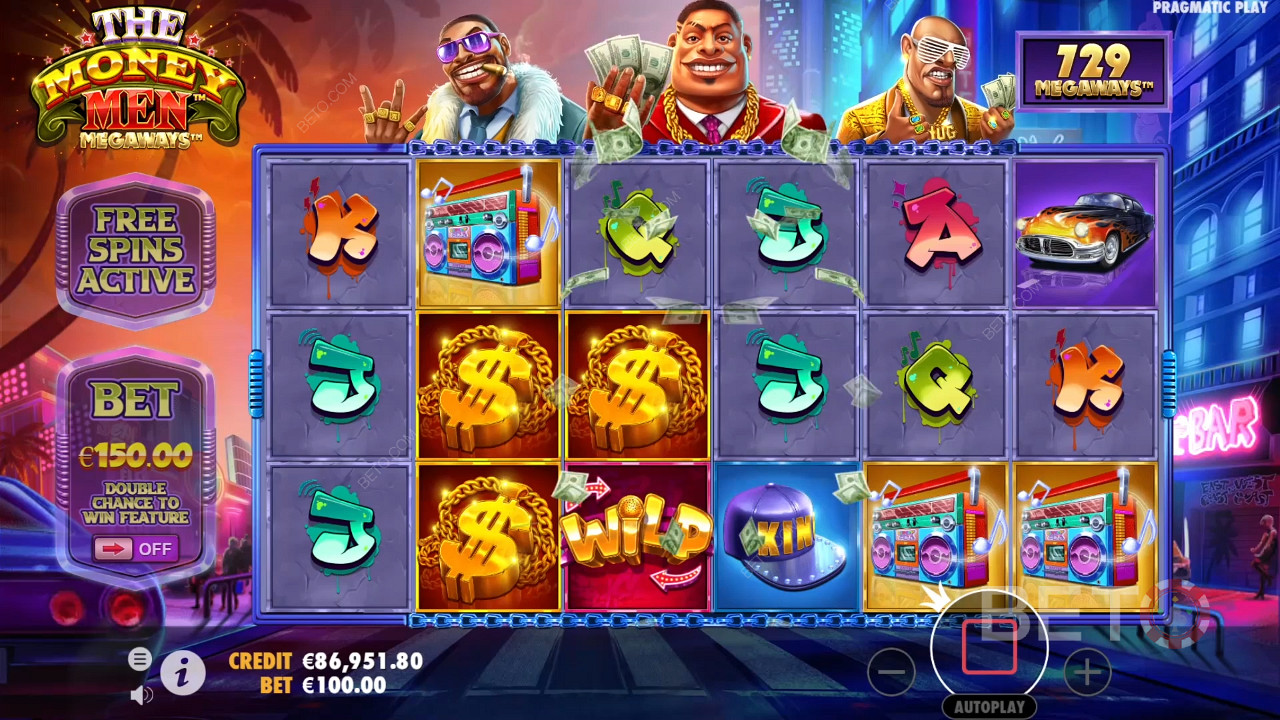 BETO Slots tarafından The Money Men Megaways İncelemesi