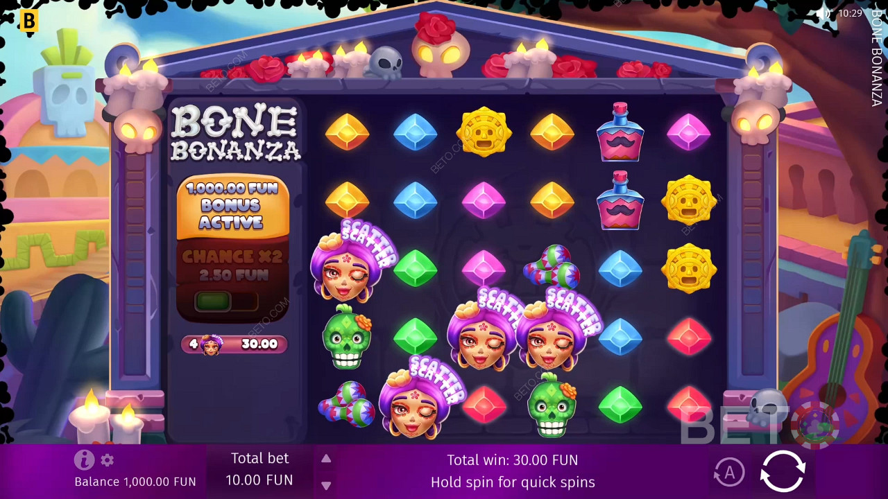 Bone Bonanza  Ücretsiz Oyna