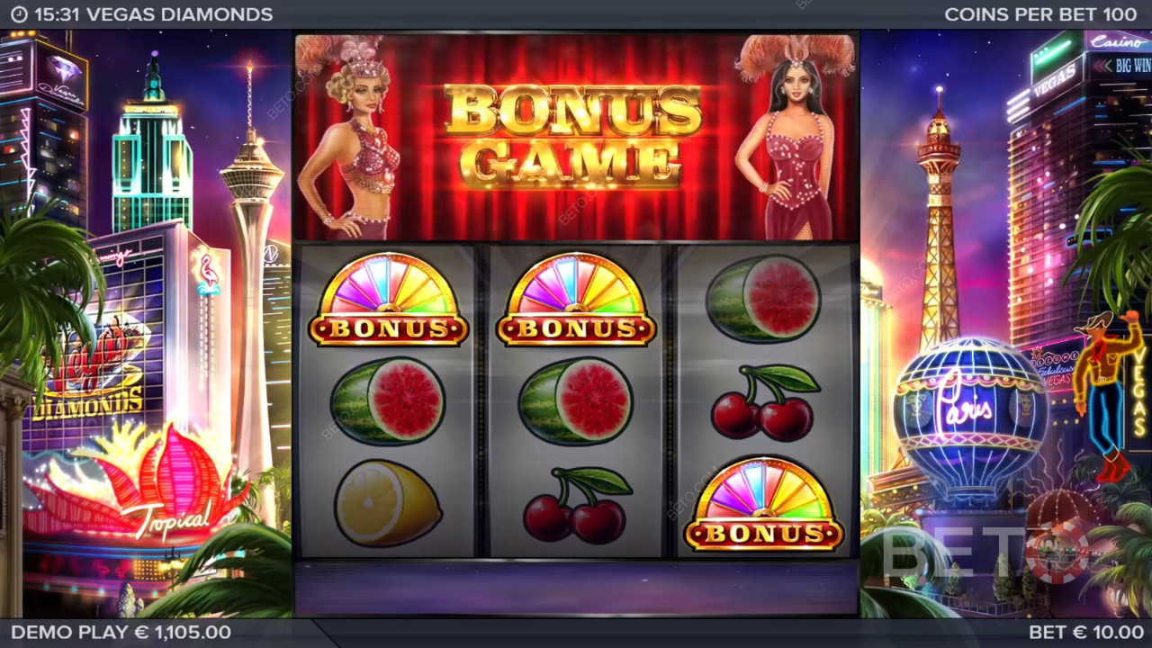 BETO Slots tarafından Vegas Diamonds İncelemesi