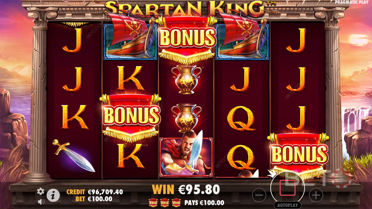 BETO Slots tarafından Spartan King İncelemesi
