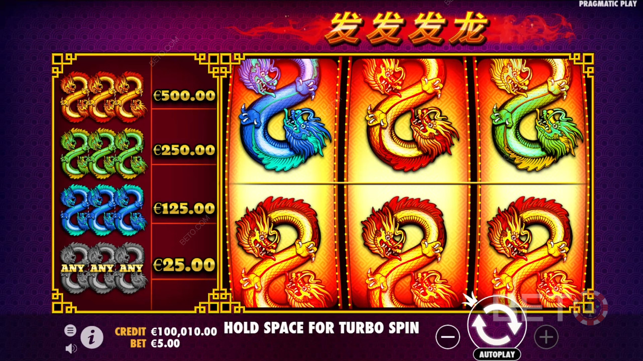 888 Dragons Slot oyununda bahsinizin 100 katını kazanın!