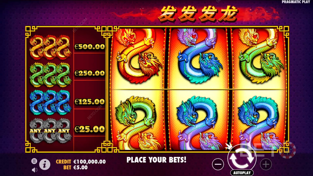 888 Dragons Slot Online için Karar