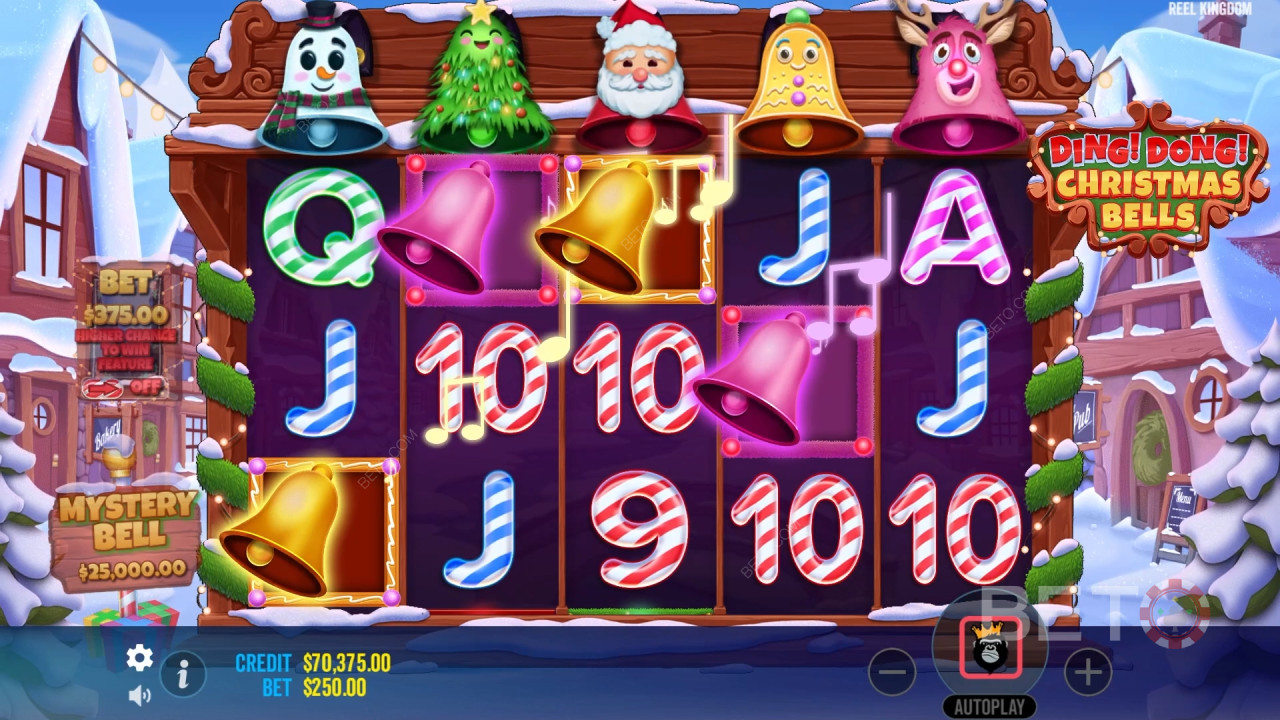 BETO Slots tarafından Ding Dong Christmas Bells İncelemesi