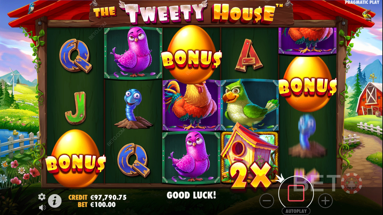 BETO Slots tarafından Tweety House İncelemesi