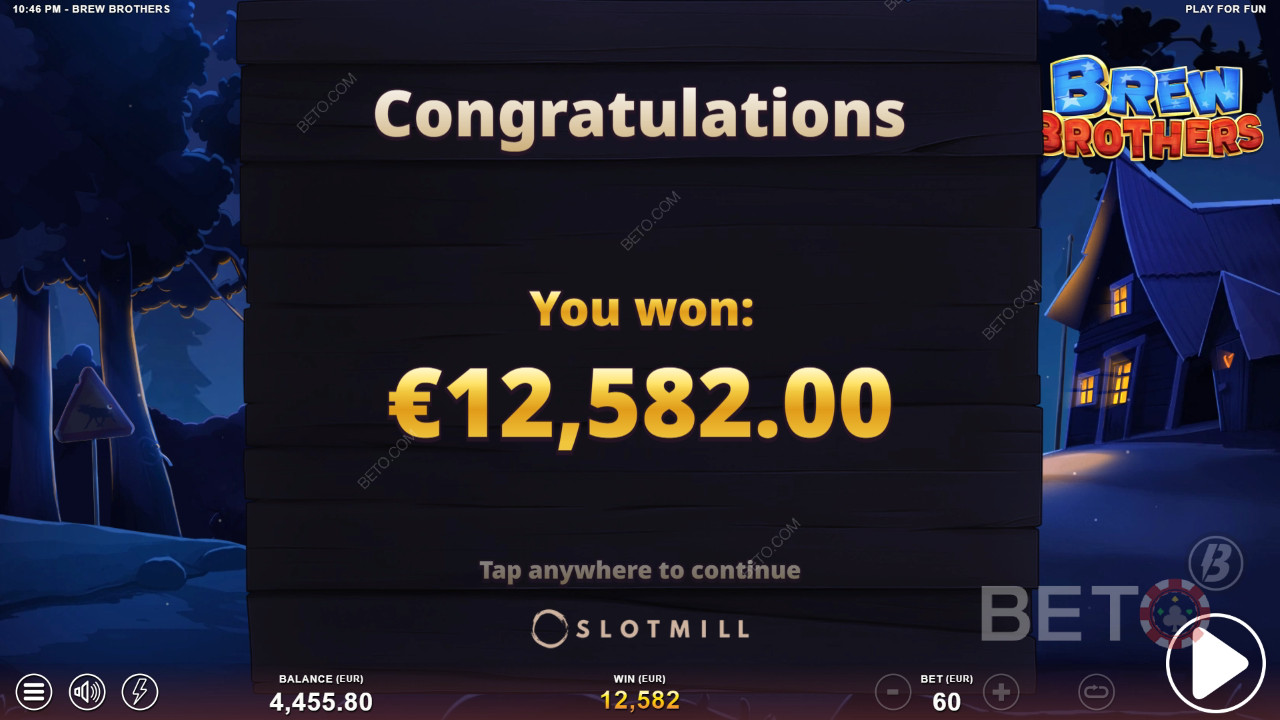 Brew Brothers Online Slot oyununda bahsinizin 12.000 katını kazanın!