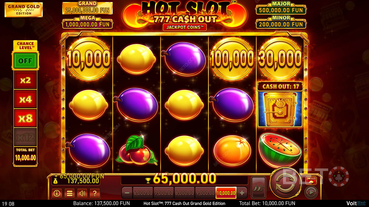 Hot Slot: 777 Cash Out Grand Gold Edition