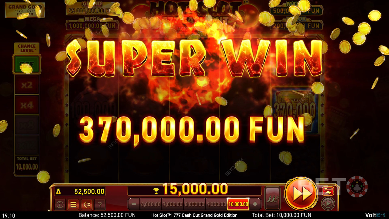 Hot Slot: 777 Cash Out Grand Gold Edition slotunda bahis tutarınızın 2.500 katını kazanın!