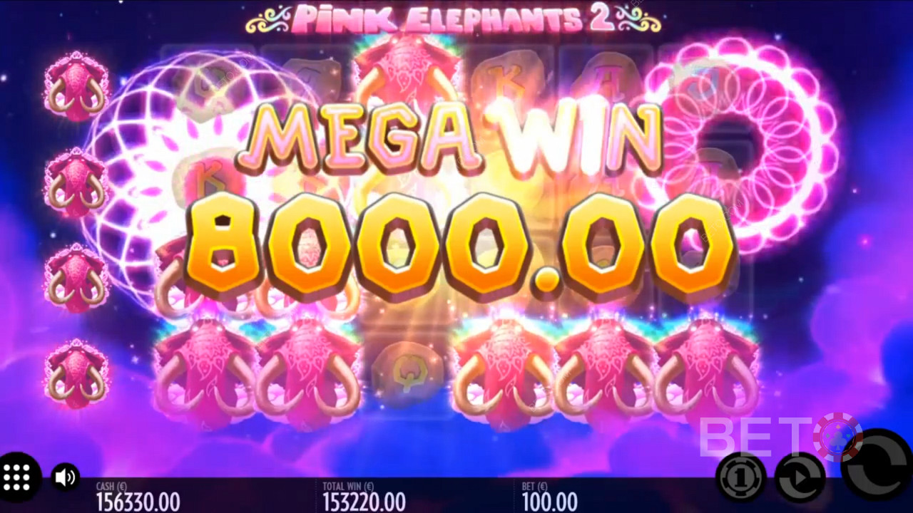 Büyük kazançlar elde etmek Pink Elephants 2