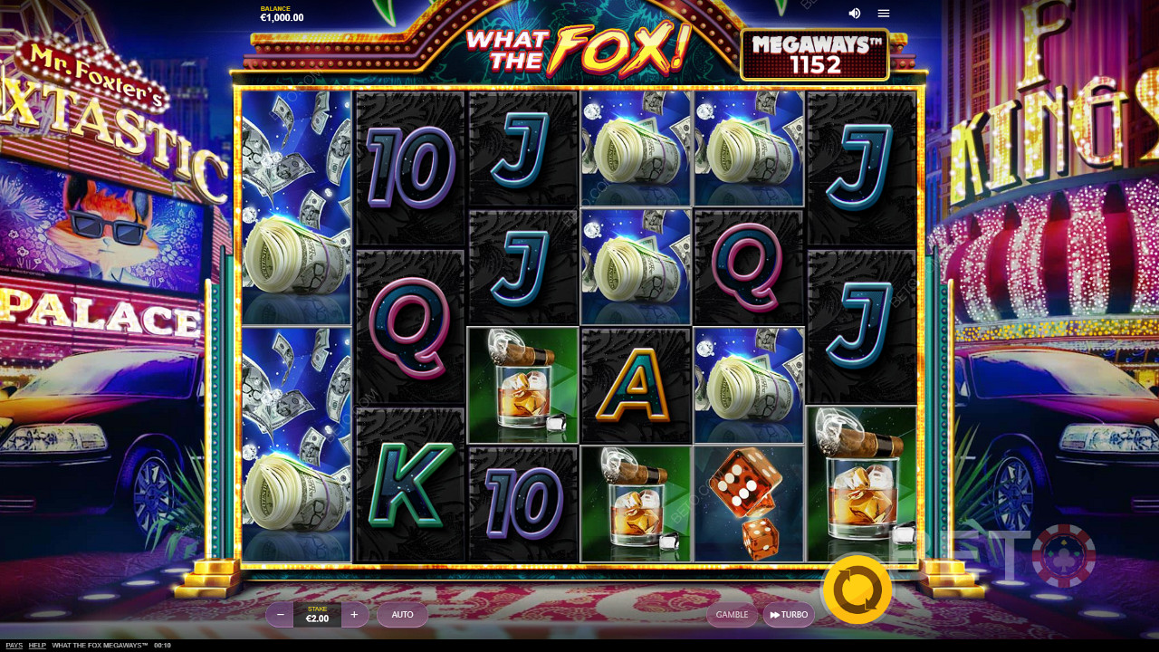 Parlak semboller What The Fox Megaways