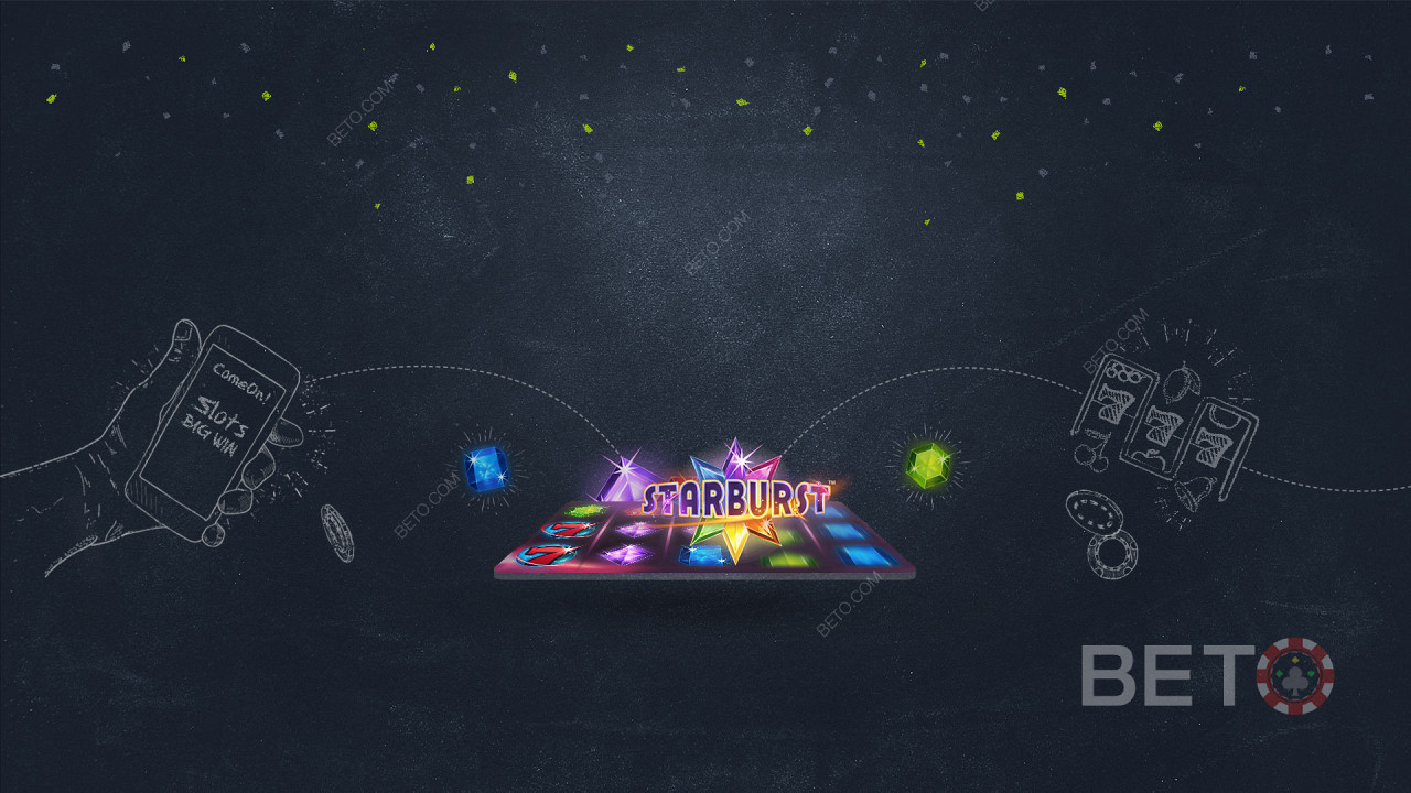 Ünlü Starburst slot makinesi