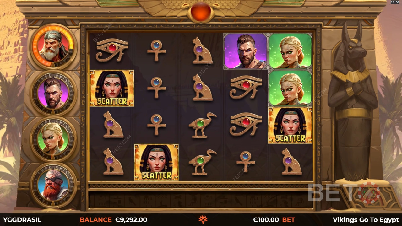 BETO Slots tarafından Vikingler Mısır