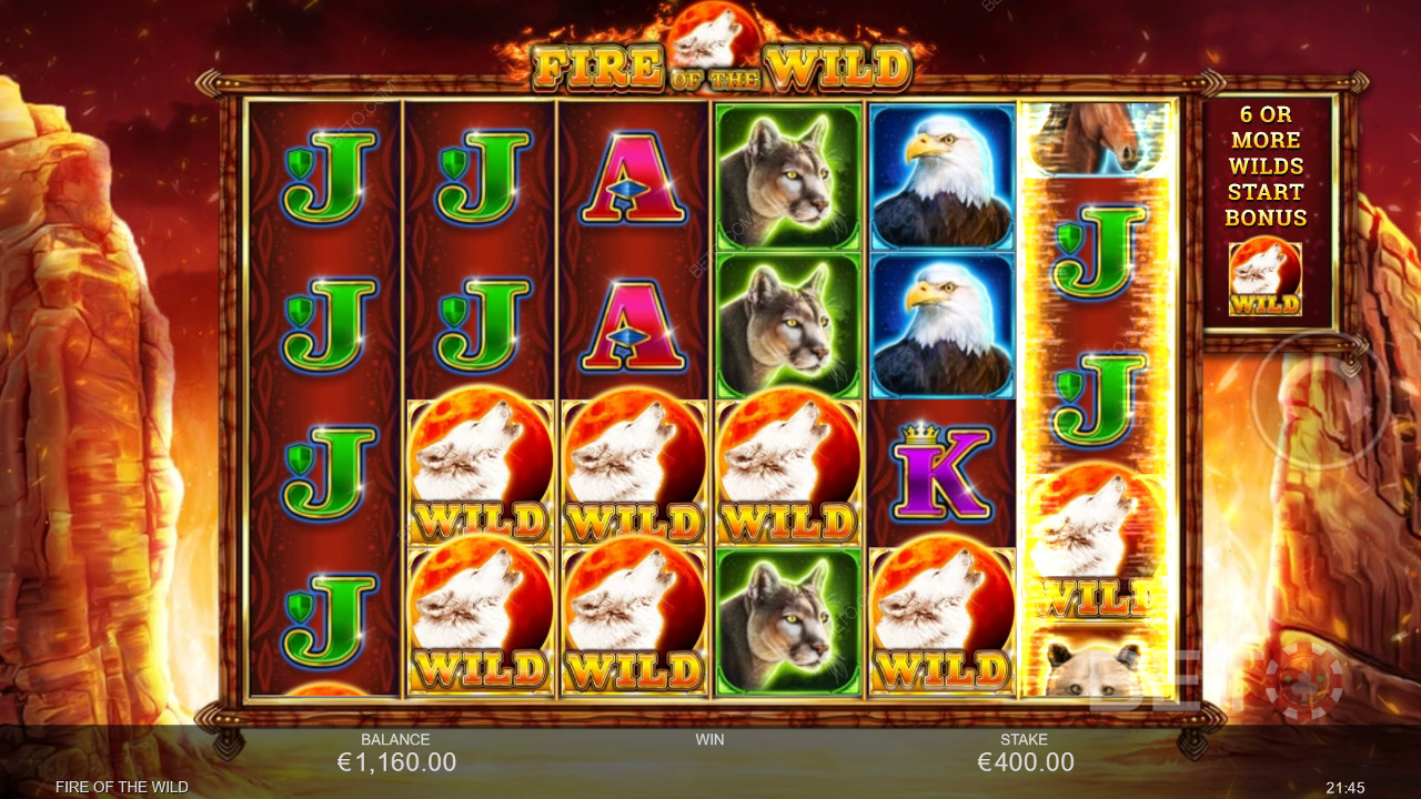 Fire of the Wild BETO Slots tarafından incelendi