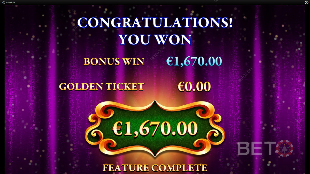 Willy Wonka Everlasting Gobstopper Slot oyununda bahsinizin 2.000 katını kazanın!