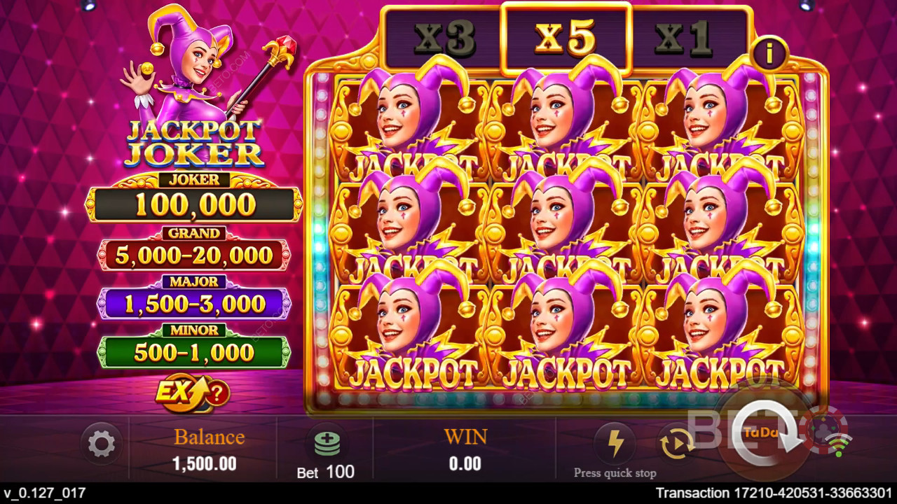 BETO Slots tarafından Jackpot Joker İncelemesi