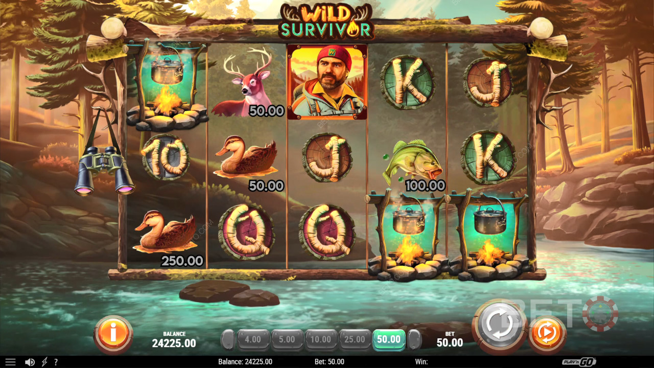 BETO Slots tarafından Wild Survivor İncelemesi
