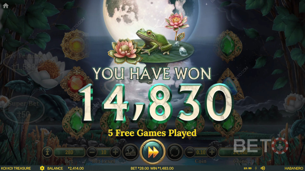 Koi Koi Treasure Slot Online