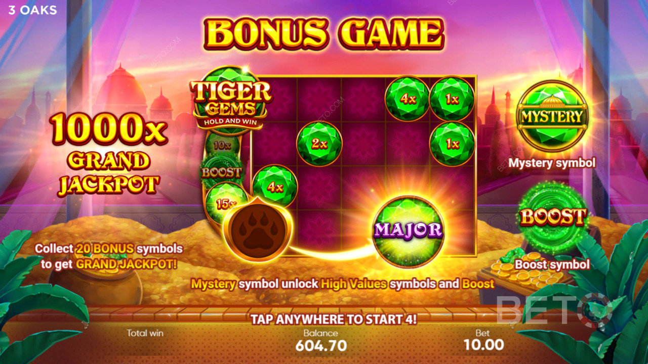 Tiger Gems by 3 Oaks Gaming