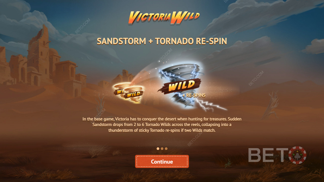 Victoria Wild slotunda birçok güçlü özelliğin keyfini çıkarın