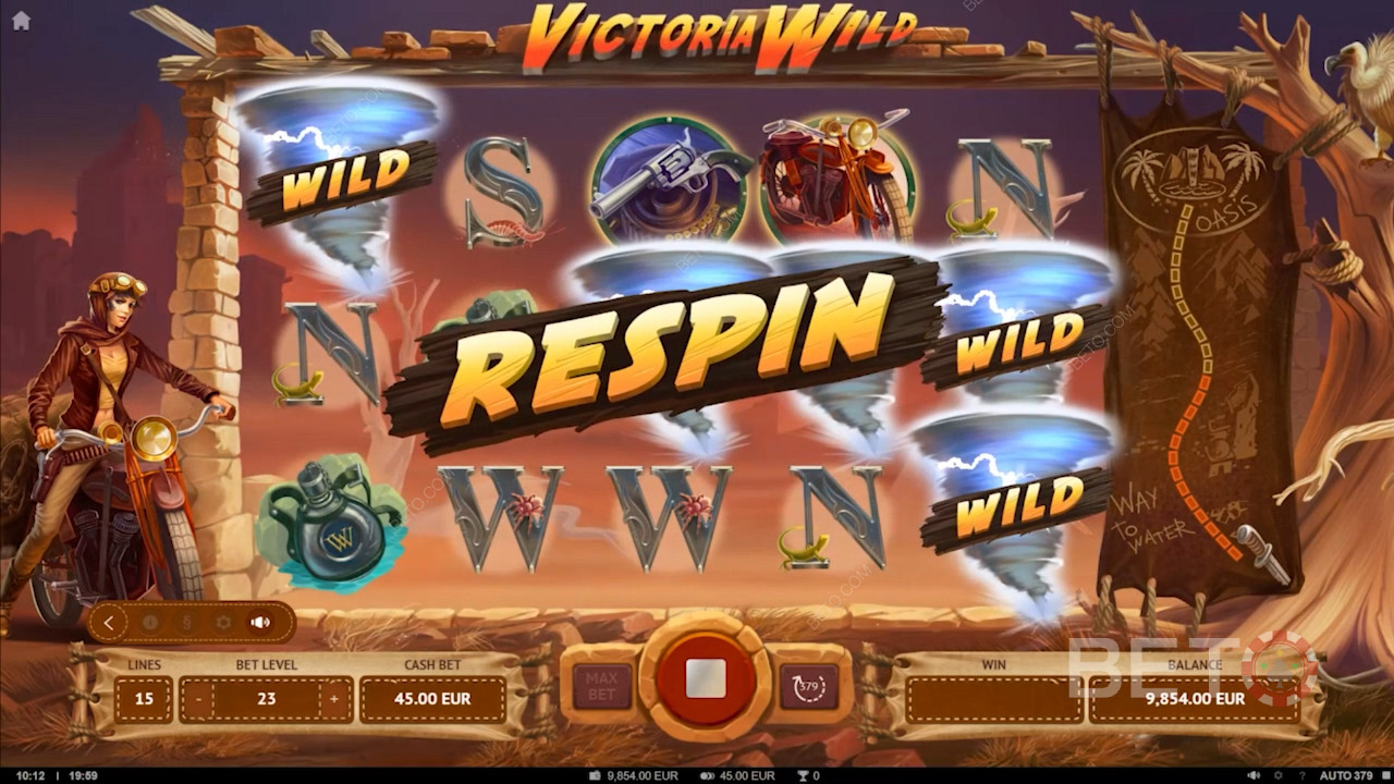 Kum Fırtınası özelliği sırasında iki Tornado Wilds