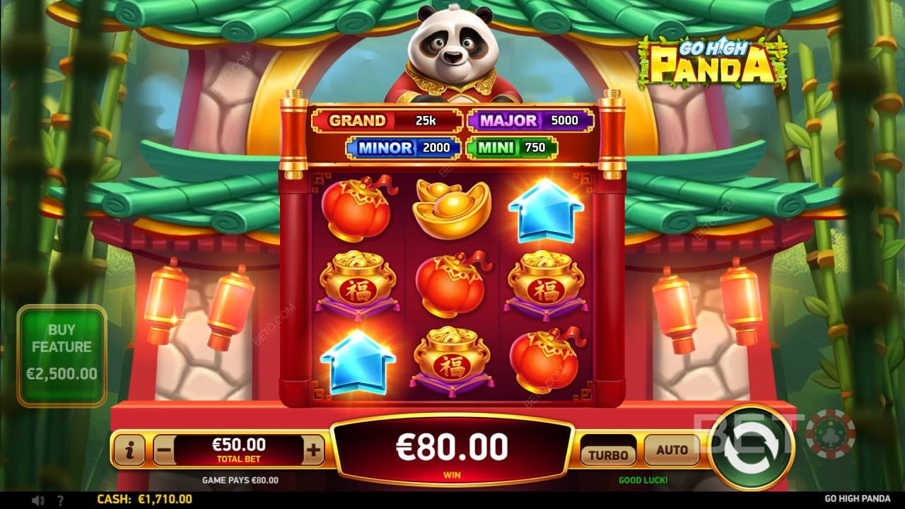 BETO Slots tarafından Go High Panda İncelemesi