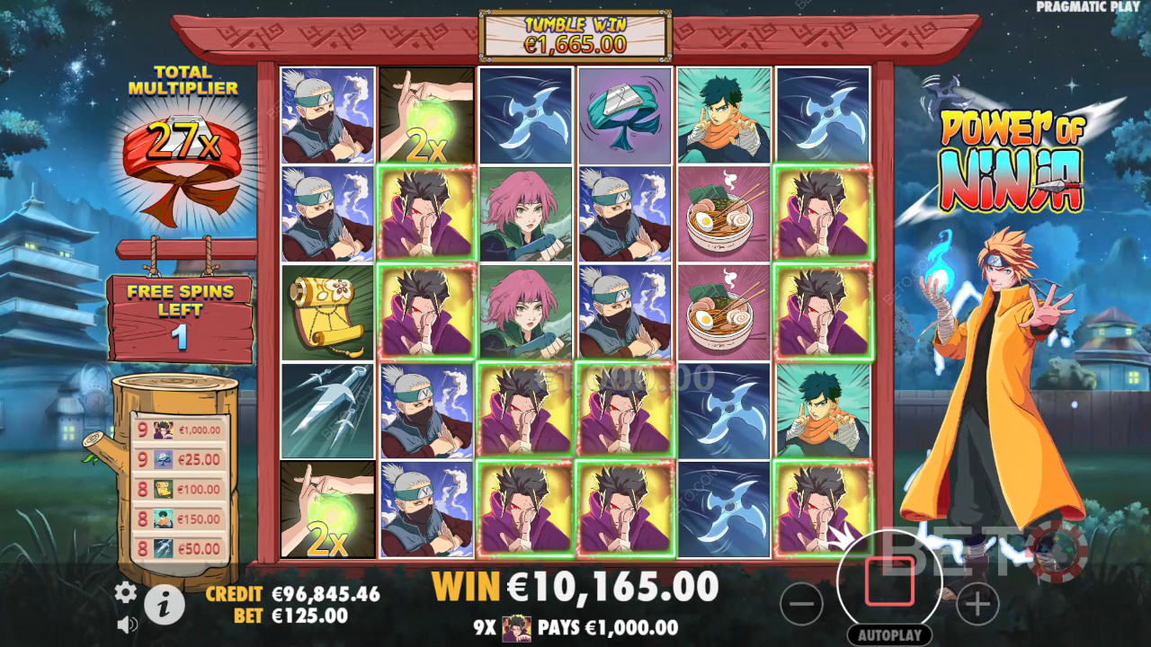 Bonus Özellikler Power of Ninja tarafından açıklanmıştır Pragmatic Play