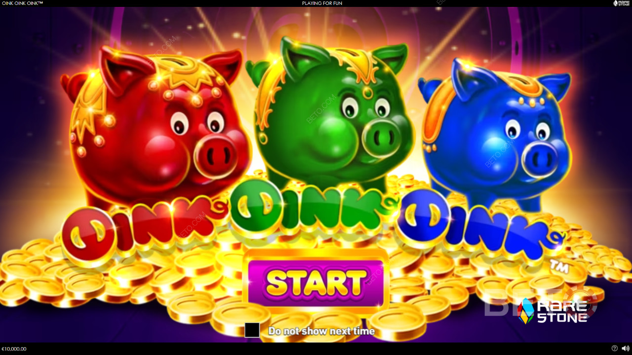Oink Oink Oink Video Slotunda bahsinizin 2.000 katını kazanın!