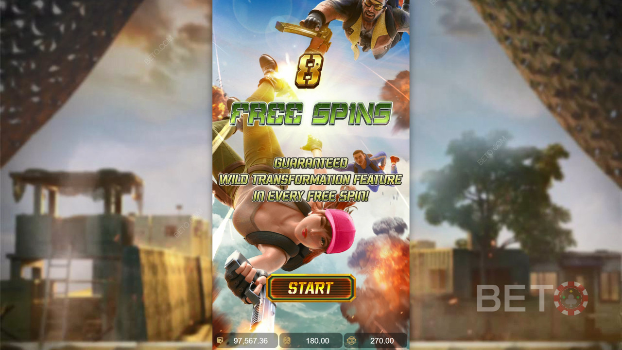 Battleground Royale Slot Makinesinde bahsinizin 1.690 katını kazanın!