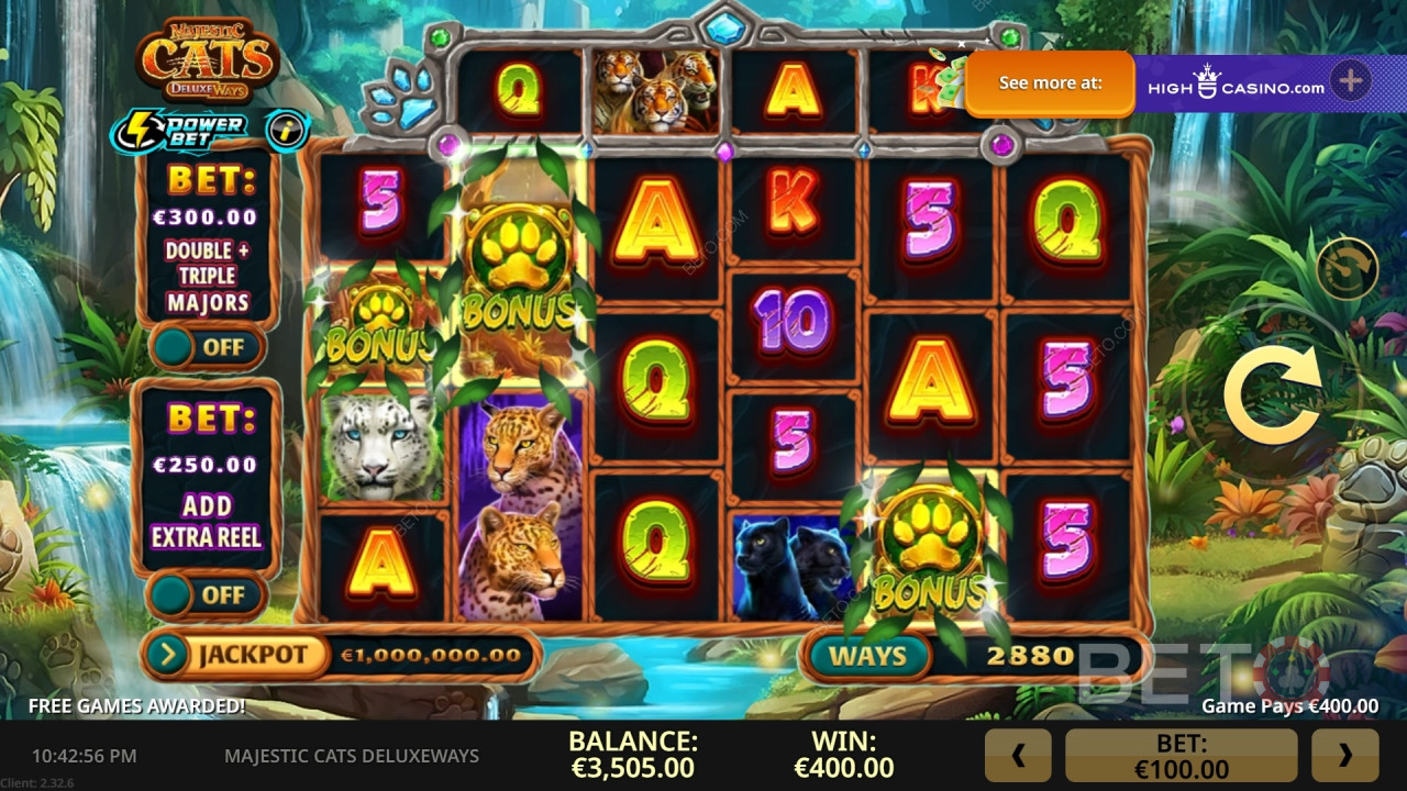 BETO Slots tarafından Majestic Cats DeluxeWays İncelemesi