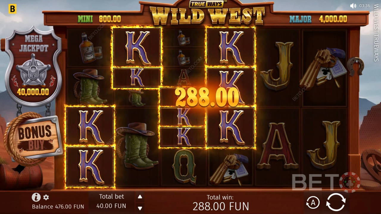 BETO Slots tarafından Wild West Trueways İncelemesi