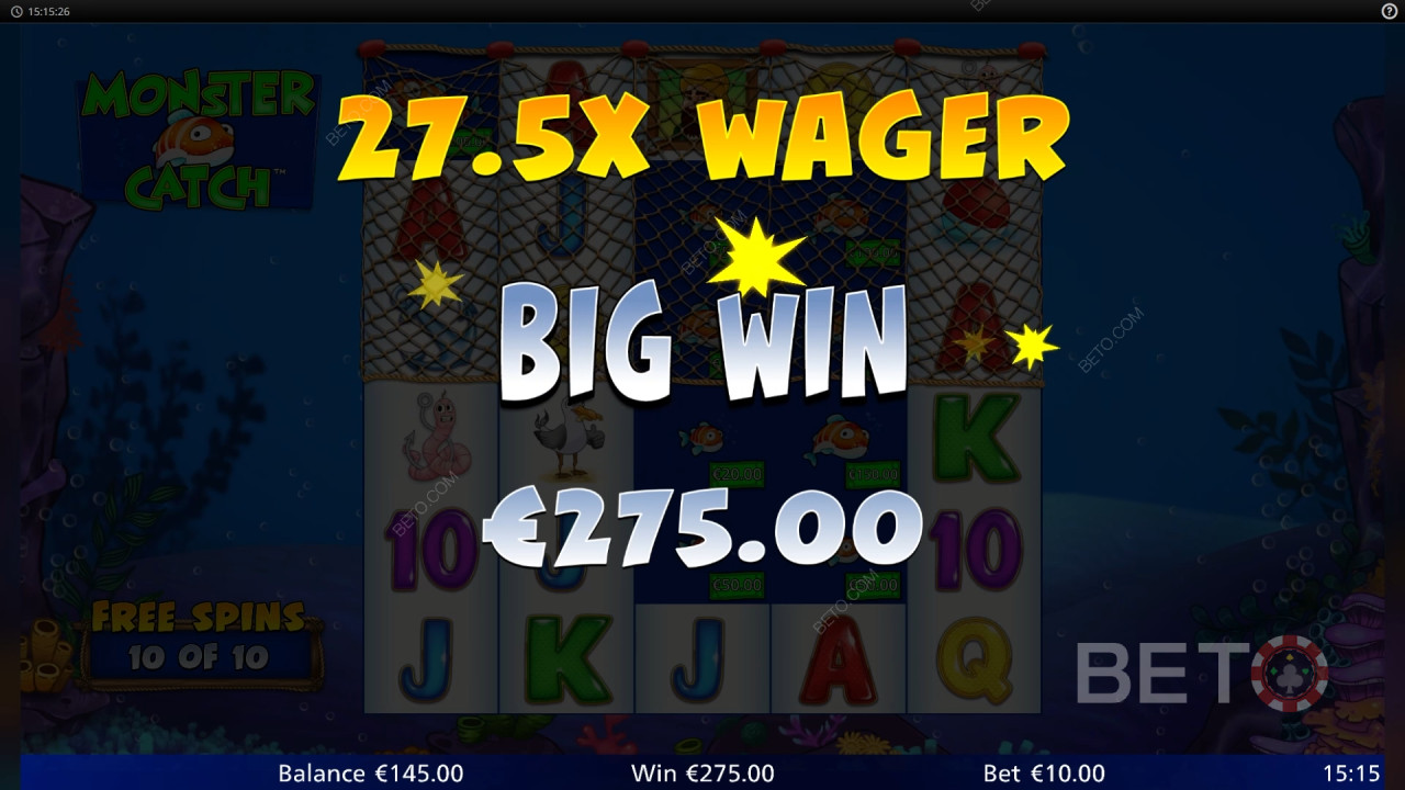 Monster Catch Slot oyununda bahsinizin 736 katını kazanın!