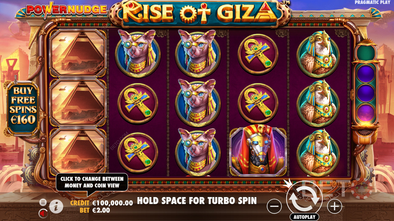 Rise of Giza PowerNudge Ücretsiz Oyna