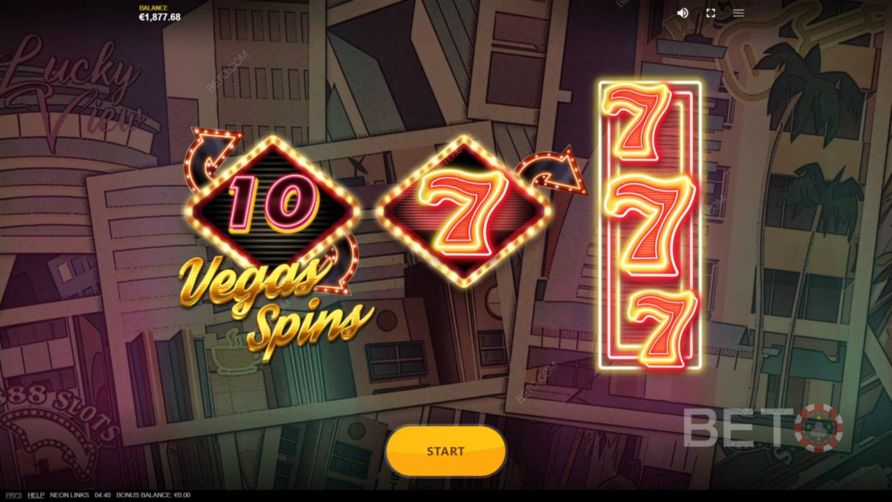 Neon Links adresindeki semboller neon kaplama ile tasarlanmıştır