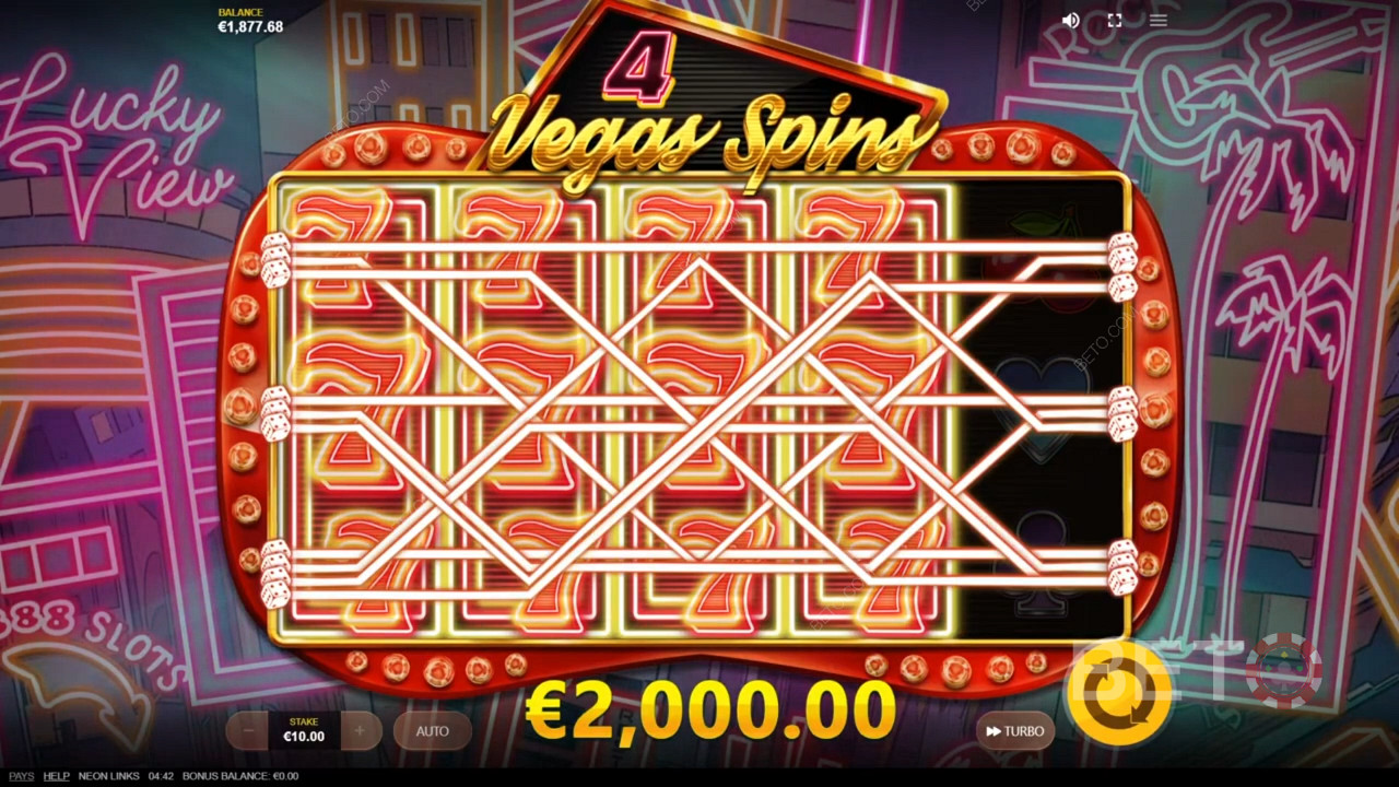 Dev bir ödeme almak Neon Links