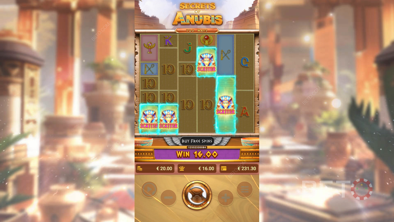 BETO Slots tarafından Secrets of Anubis İncelemesi