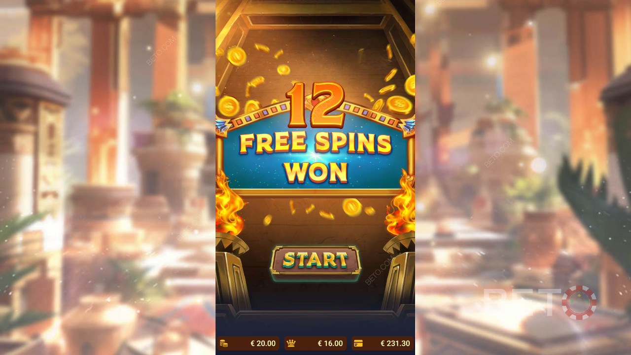 Secrets of Anubis Slot Makinesinde bahsinizin 1.000 katını kazanın!