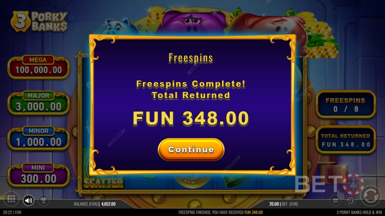 3 Porky Banks Slot Makinesinde bahsinizin 15.000 katını kazanın!