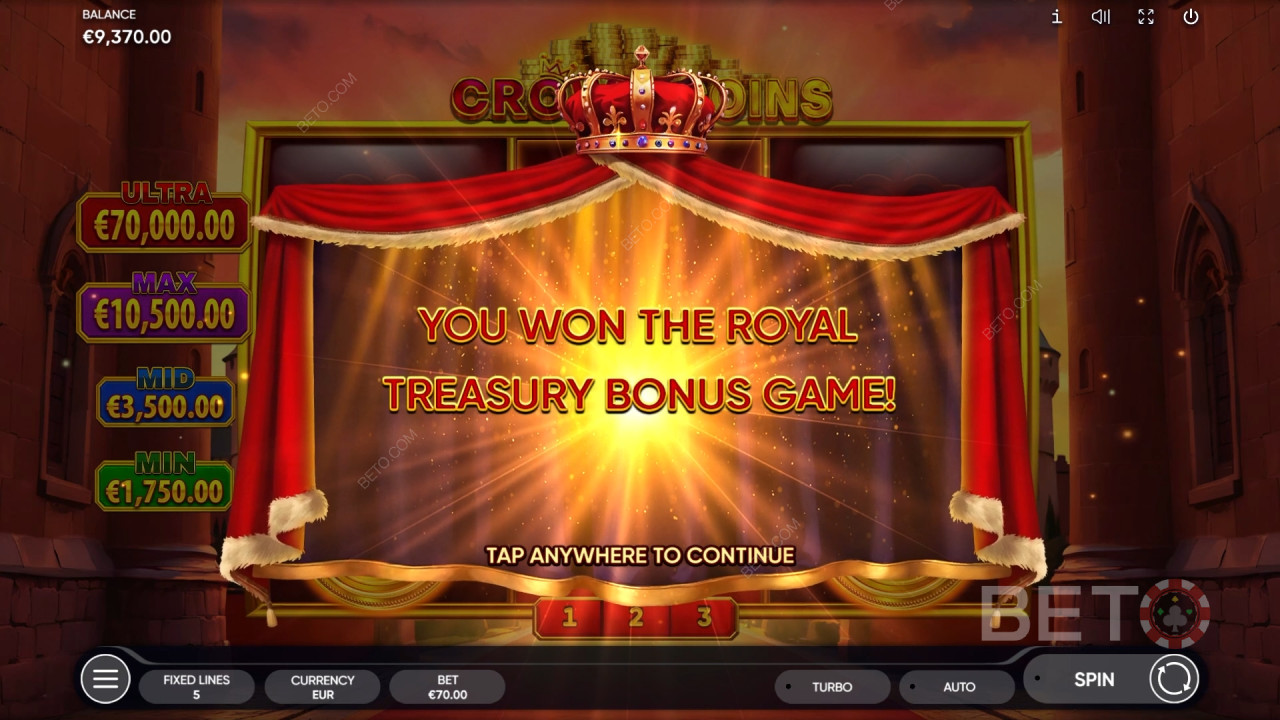 Crown Coins Slot Online