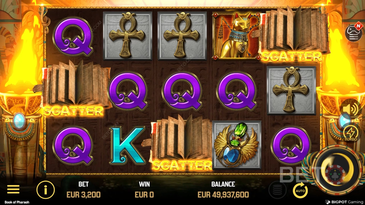 BETO Slots tarafından Book of Pharaoh İncelemesi