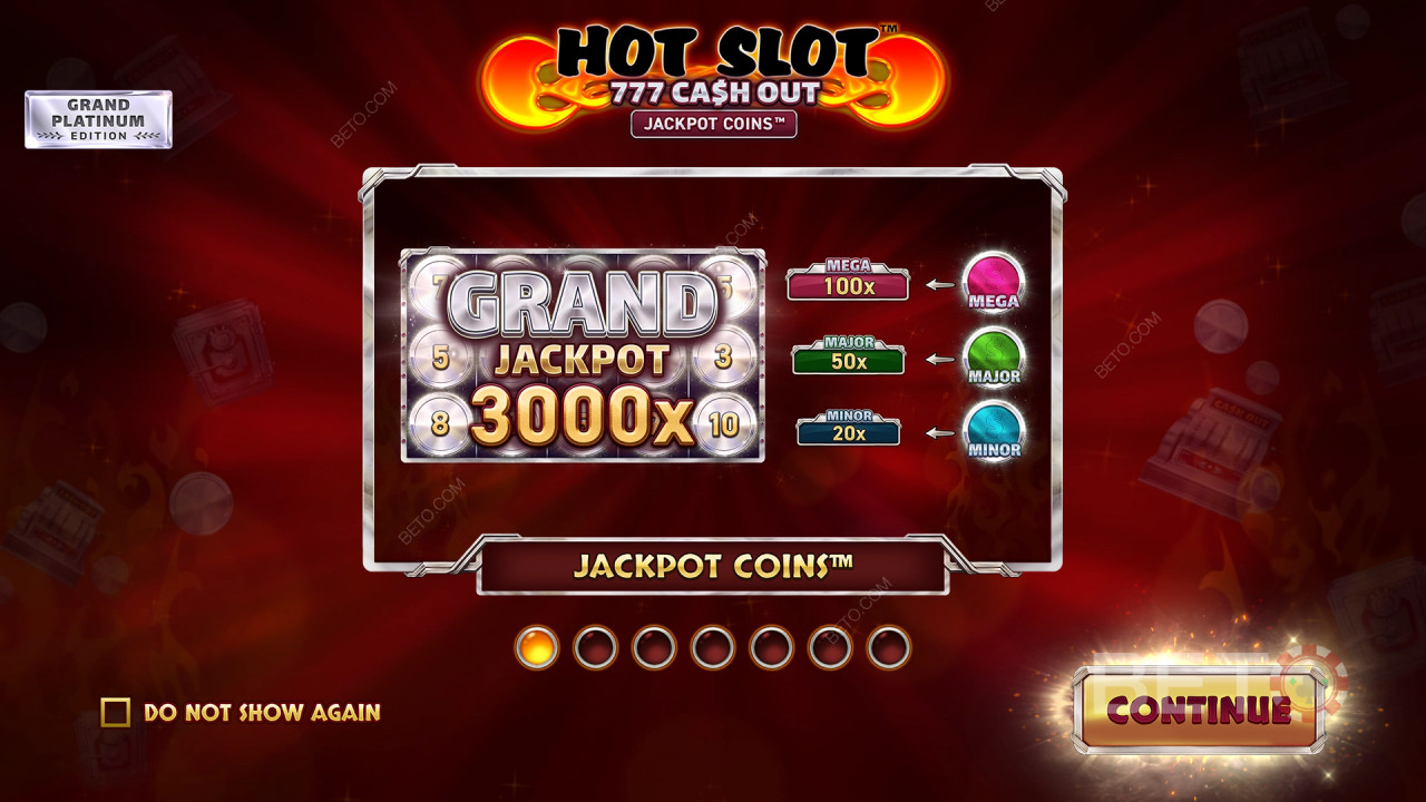 Hot Slot: 777 Cash Out Grand Platinum Edition