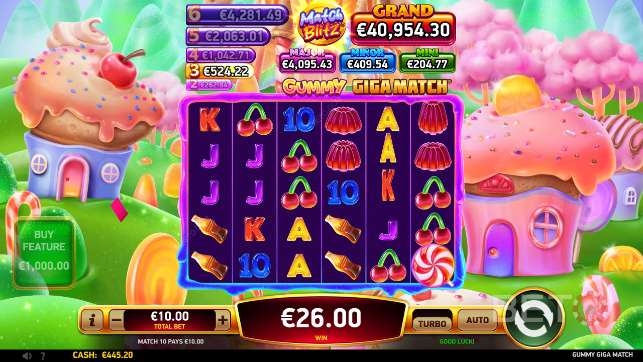 BETO Slots tarafından Gummy Giga Match İncelemesi