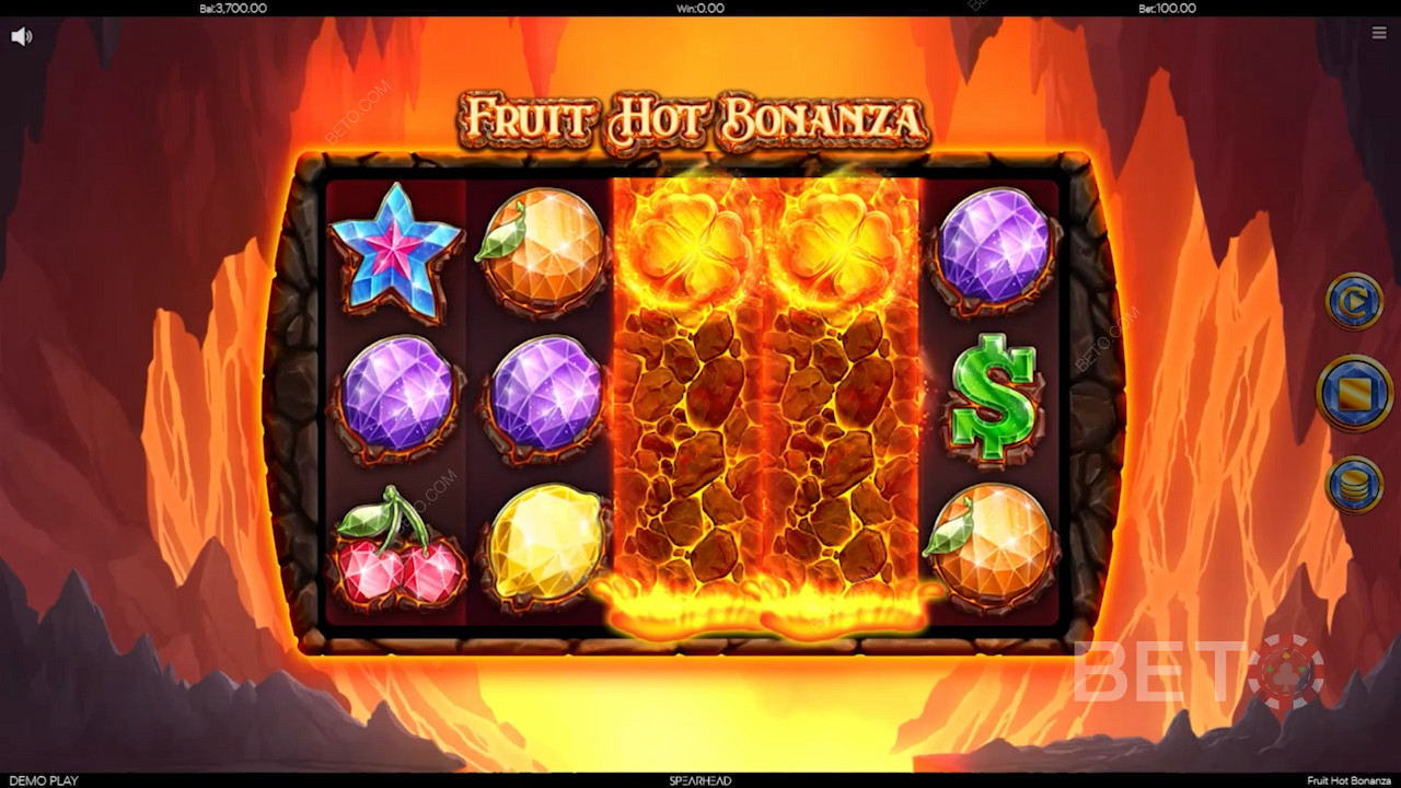 Ateşli animasyonlar Fruit Hot Bonanza